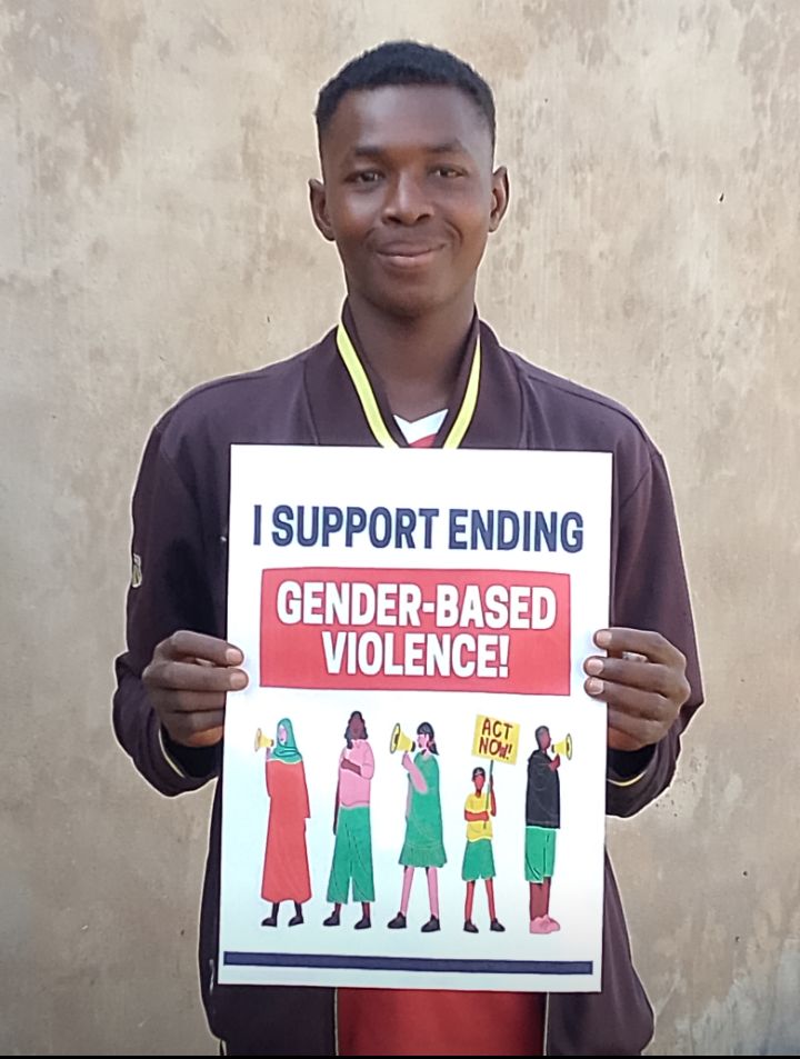 josephinealabi's tweet photo. Let's advocate collectively to end all forms of gender based violence (GBV) in our communities! #EndGBV #Peace #HumanRights #CommunitySensitization #Gendermainstreaming #Education https://t.co/7JYV9Sl0Cx