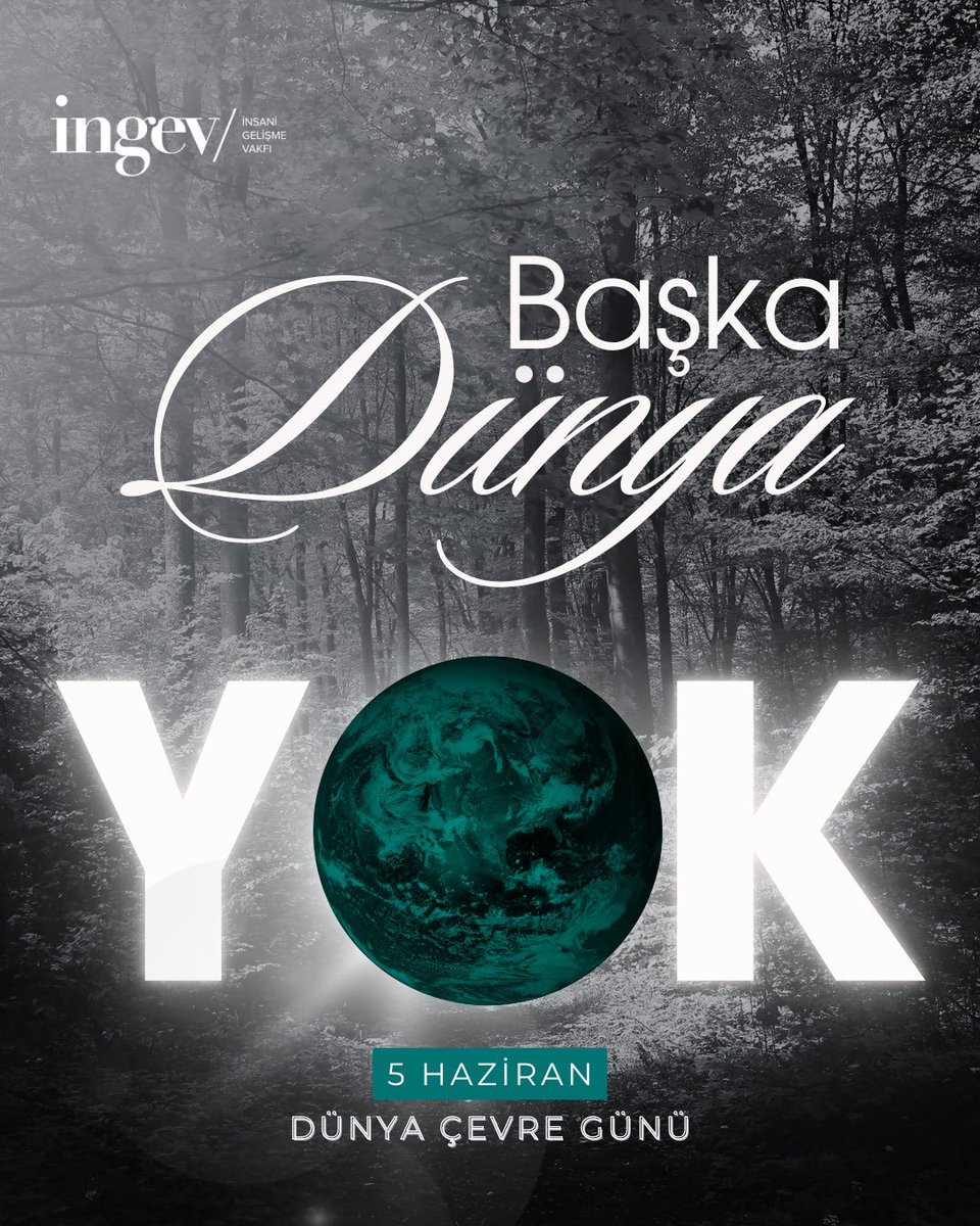 Bugün 🌍 5 Haziran Dünya Çevre Günü

Peki Türkiye’nin çevre karnesi ne söylüyor?

🌱 Türkiye’de kişi başı günlük 1,17 kg çöp üretiliyor. (TÜİK)
🌊 2023’te Türkiye’de deniz çöpü miktarı 25 bin tonu aştı.
💨 Hava kirliliği nedeniyle her yıl 35.000’den fazla erken ölüm yaşanıyor.
