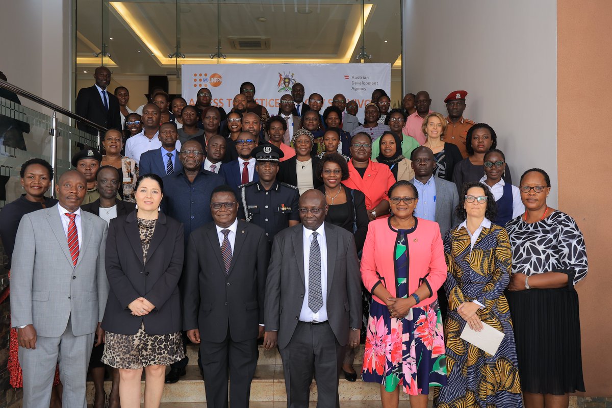 MoJCAUG's tweet image. Hon @norbertmao has opened the Access to Justice for GBV Survivors’ Symposium at Mestil Hotel marking a milestone in Uganda’s journey toward a people-centred justice system that prioritizes survivors. The Symposium is held with support from @UNFPAUganda and @ADCinUganda