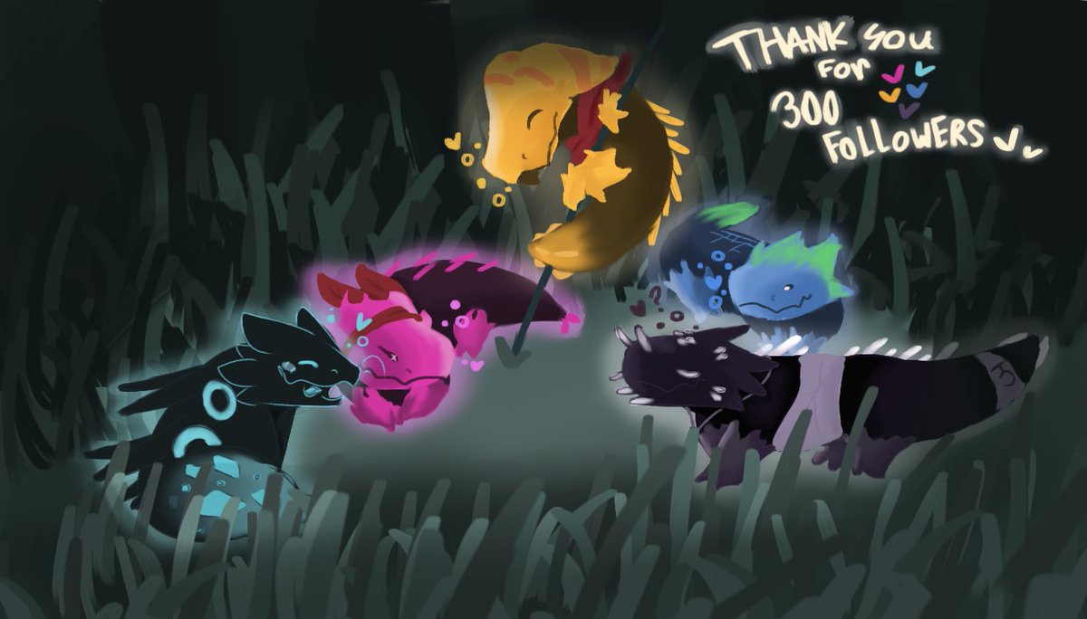 BlackLlzardRW's tweet image. Thank you all for 300 Followers.. It means a lot..

@CyanLizardRW @PinkLizardRW @YellowLizardRW @BleoberisBlue