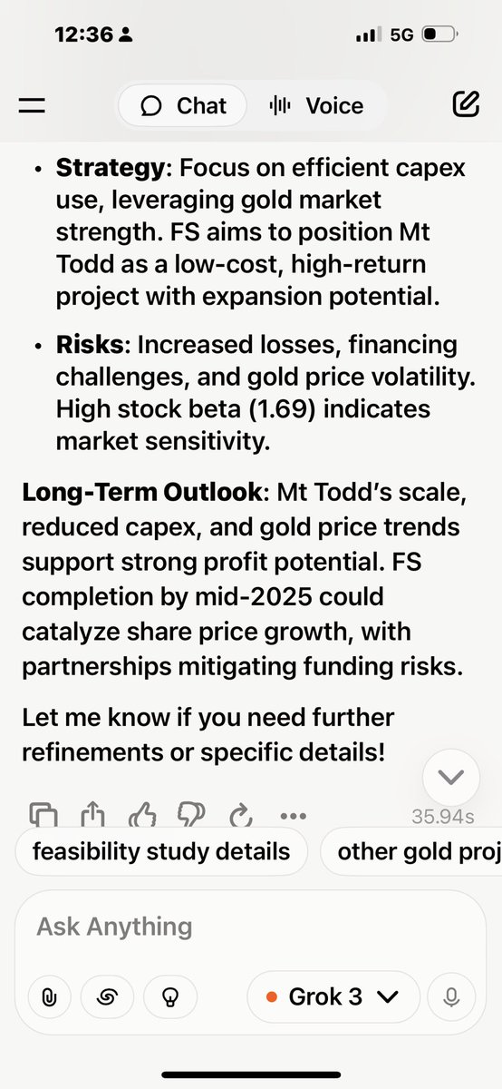 SKatafai's tweet photo. Vista Gold Corp ( $VGZ)
$0.9810 -0.1790
#longtermsk
Mt Todd: 217,725 kg (7M oz) gold, 16-yr life ๐ ๏ธ 60% capex cut, 4,700-6,200 kg/yr ๐ธ
Profit: $2.75 target (+180%) ๐ฏ Gold rally, CIBC deal ๐ ๐ $15M cash, no debt ๐ #GoldMining #VGZ https://t.co/DultOERclx