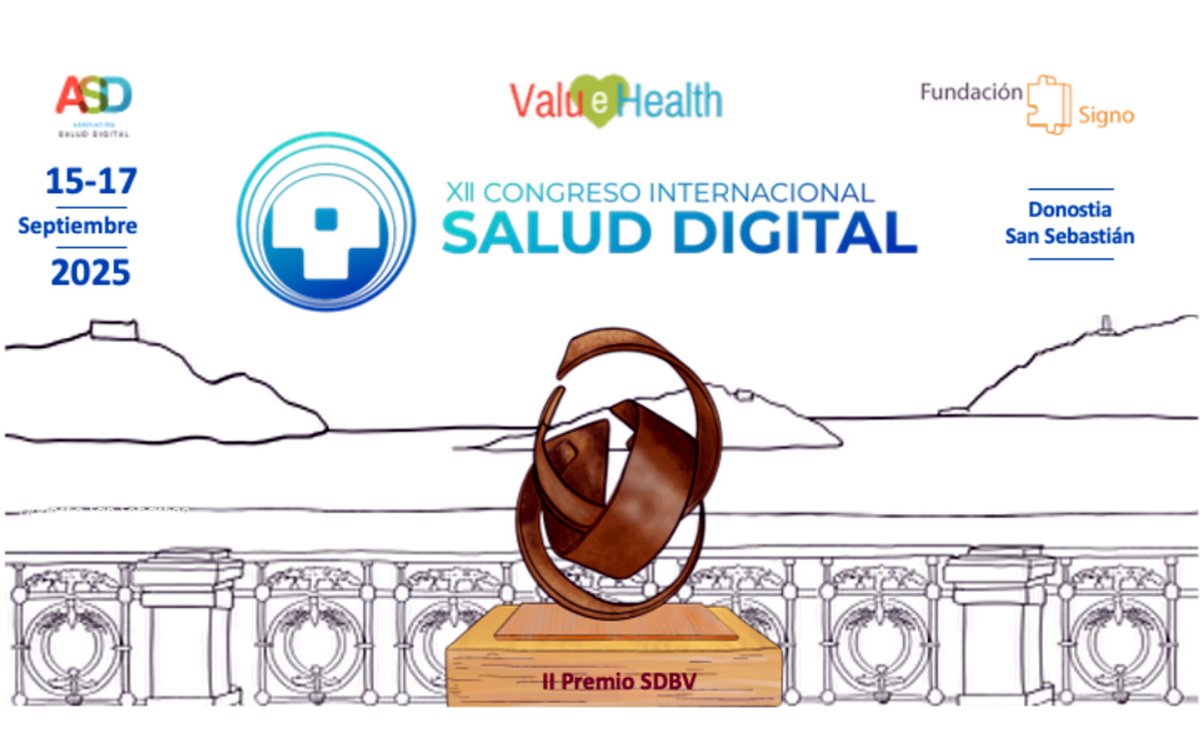 La ASD se complace en anunciar la segunda edición del II Premio de Salud Digital basada en Valor ¿Te interesa? ¡Tienes hasta el 30 de junio para presentar tu candidatura! 👉 t.ly/KEpz7