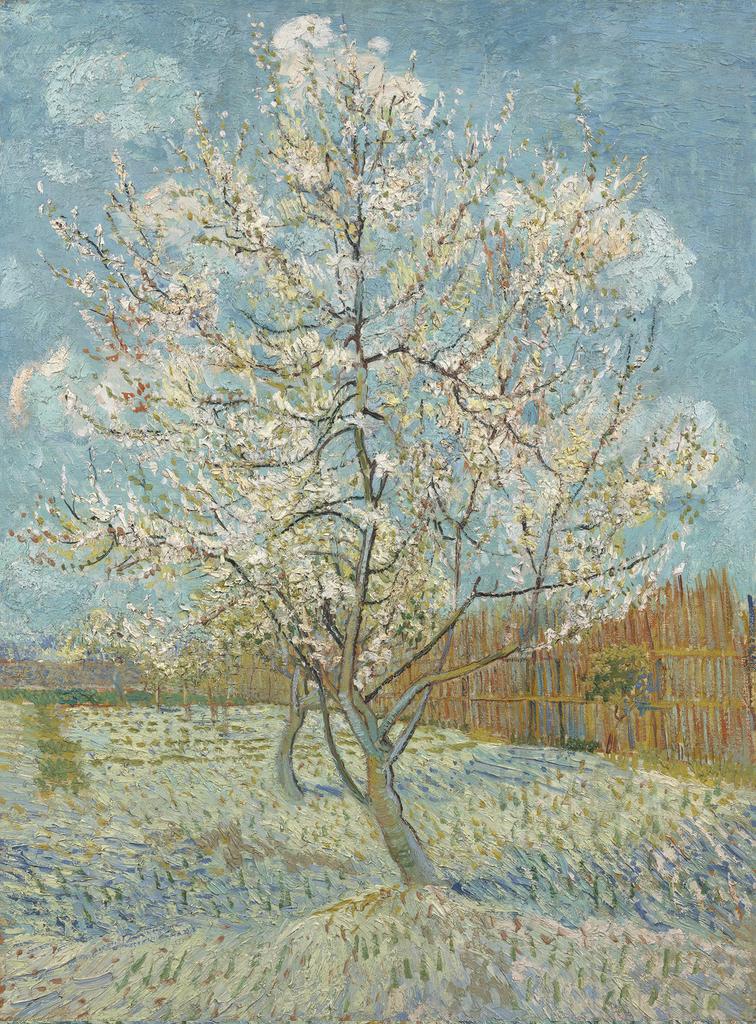 Vincent van Gogh - 

Il pesco rosa (1888)