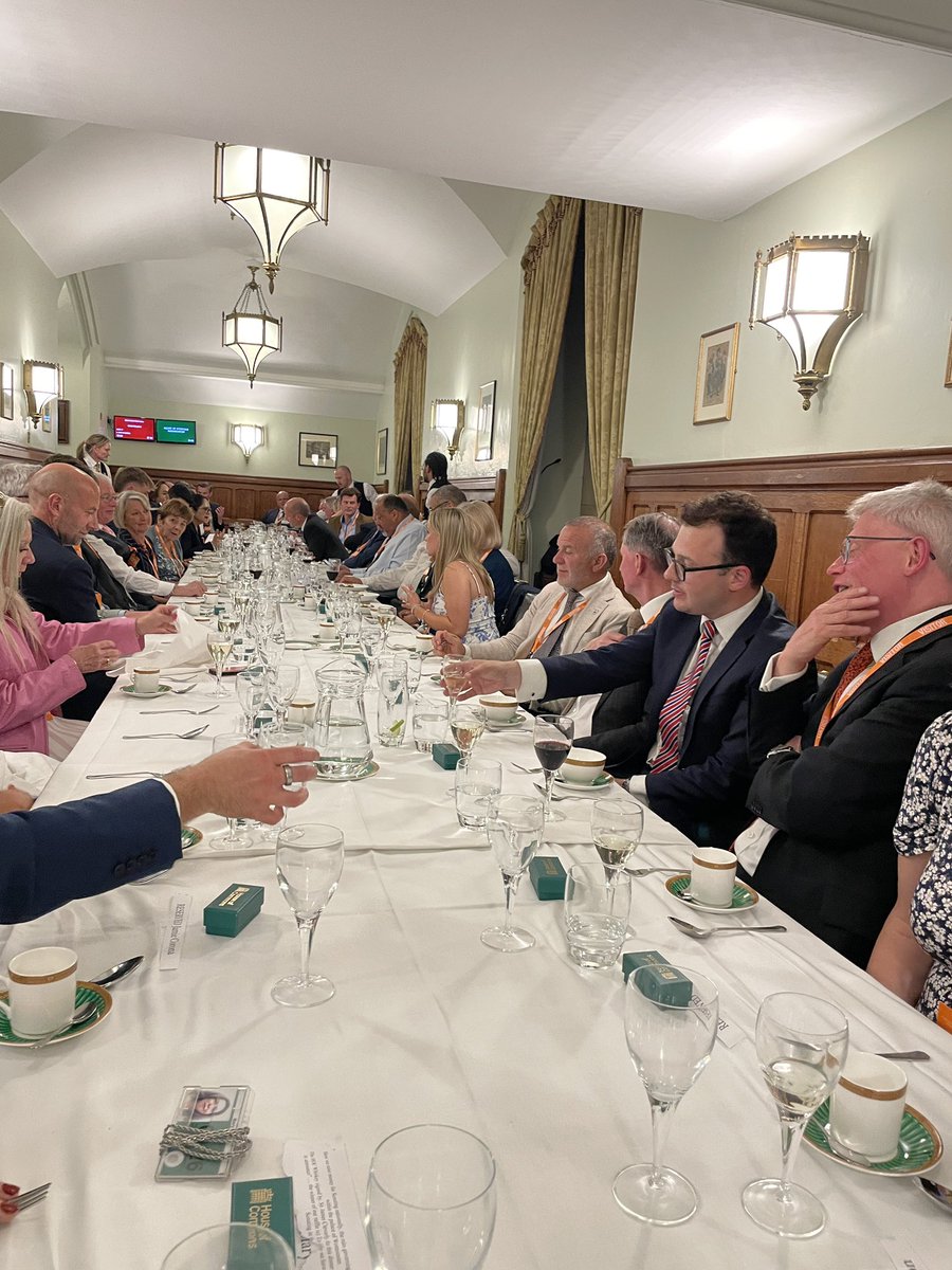 reformukbromley's tweet image. My first dinner in the Commons as a full blown member of the Parliamentry Club. Taking the fight internal. 13th May.
ReformUKBromley.co.uk