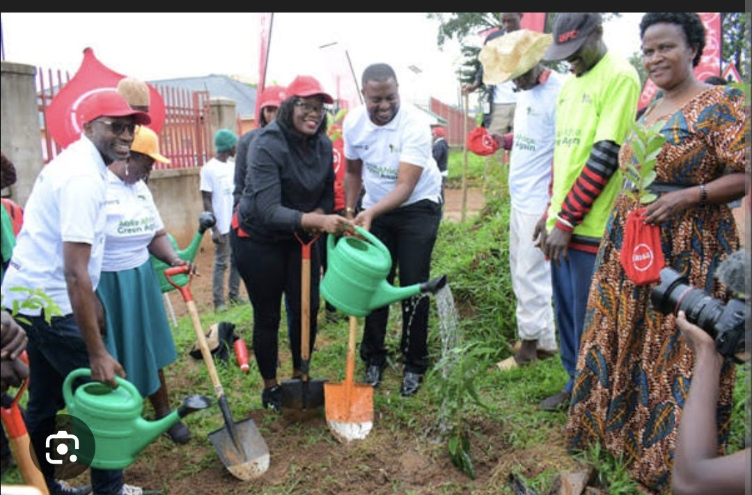 Last year <a href="/greeningaf/">Greening Africa</a> with support from <a href="/Absa/">Absa Group</a> <a href="/HNangonzi/">Helen Nangonzi</a> planted trees in Hoima city. The communities, schools and hospitals received trees and it was a joy to see staff making their contribution.  The earth will thank us. Have you planted a tree this year ? <a href="/DicksonMushabe/">Dickson Mushabe</a>