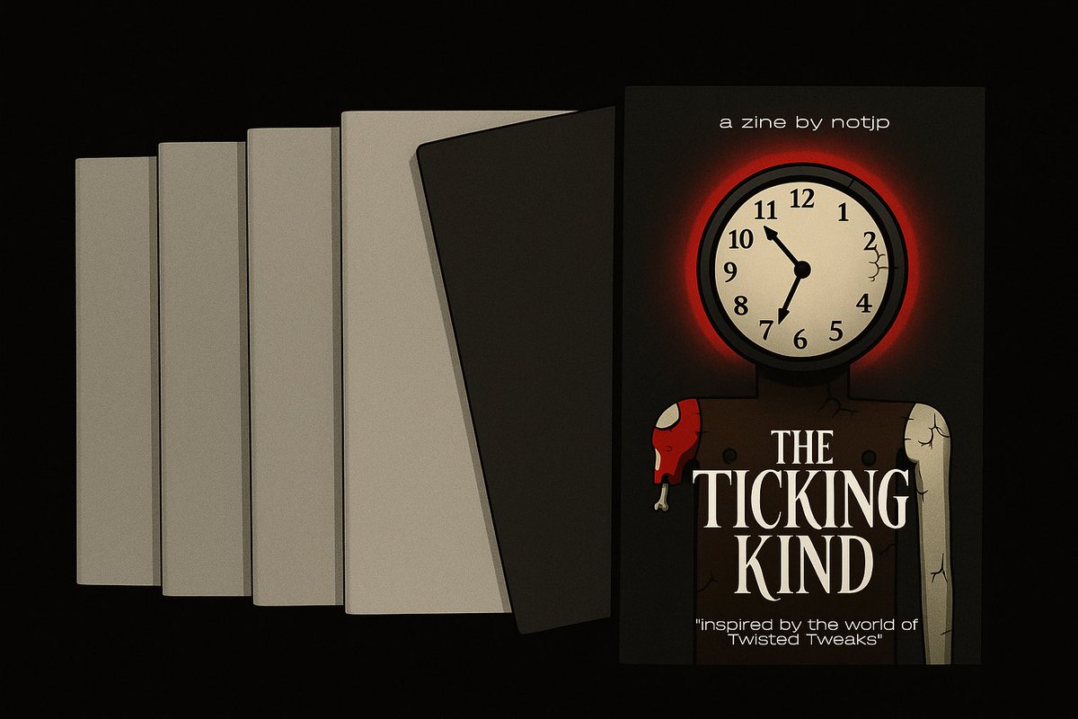 i don’t want followers. i want people who read.

that’s why i’m releasing 6 zines this year.
short, strange, human stories.
free to read. small supply if you want to own.

The Ticking Kind was the first. here’s the plan 👇