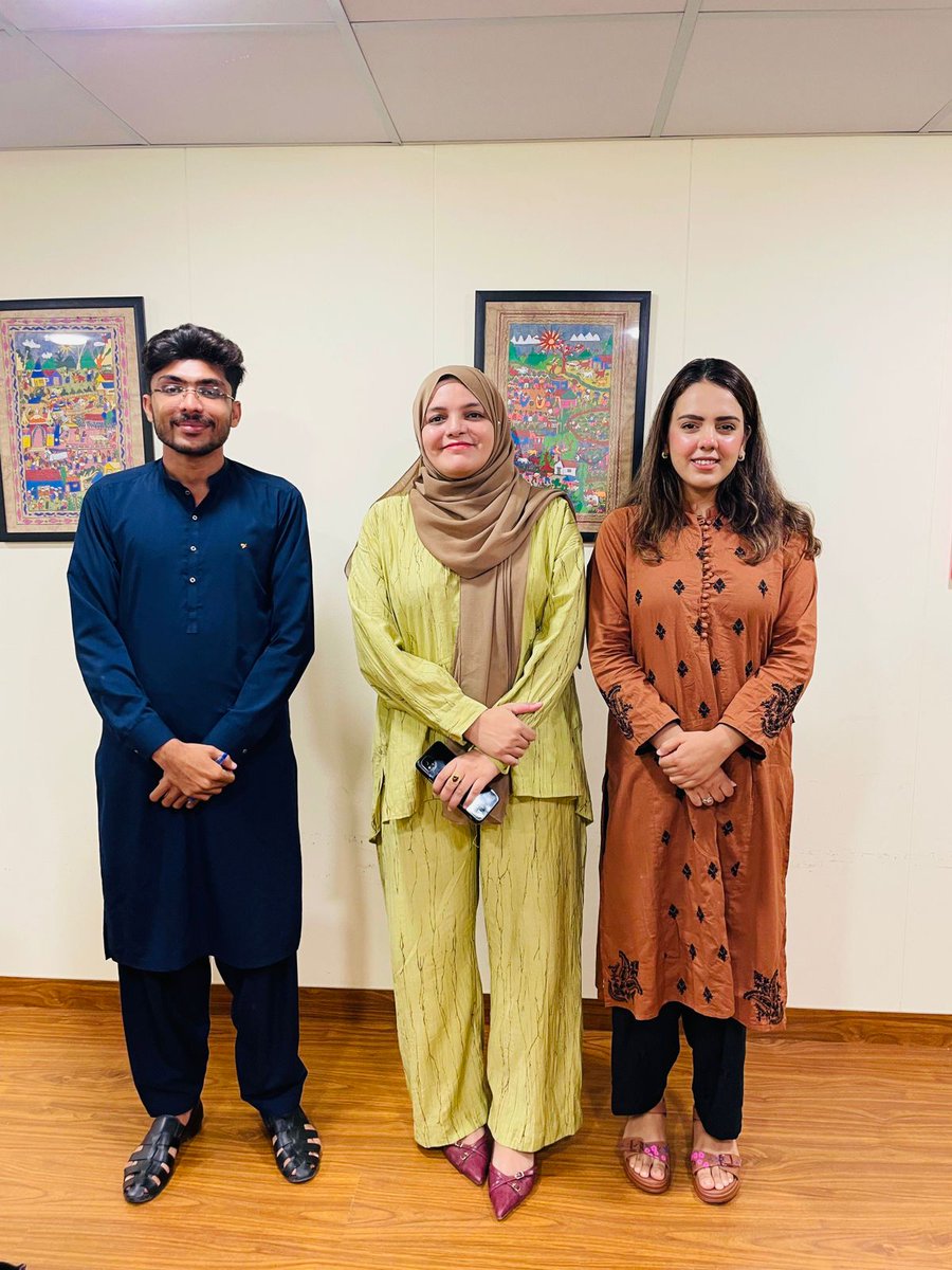 itacecorg's tweet photo. A productive meeting took place between Ms. Sehrish Farooq (Malala Education Champion & Program Manager – ITA), Mr. Muhammad Akram, and Ms. Seemi Batool (Head of Academics, @CfCpak).
#AGEiSSS #GirlsEducation #TaRL #MalalaFund #EducationForAll #SDG4 @MalalaFund @BaelaJamil https://t.co/w0lyNR3GCb