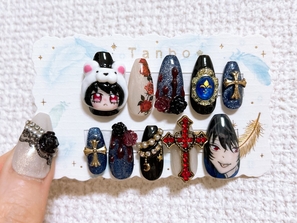 tanbo☽・:*オーダーネイル (@tanbo_tuki_) / Posts / X