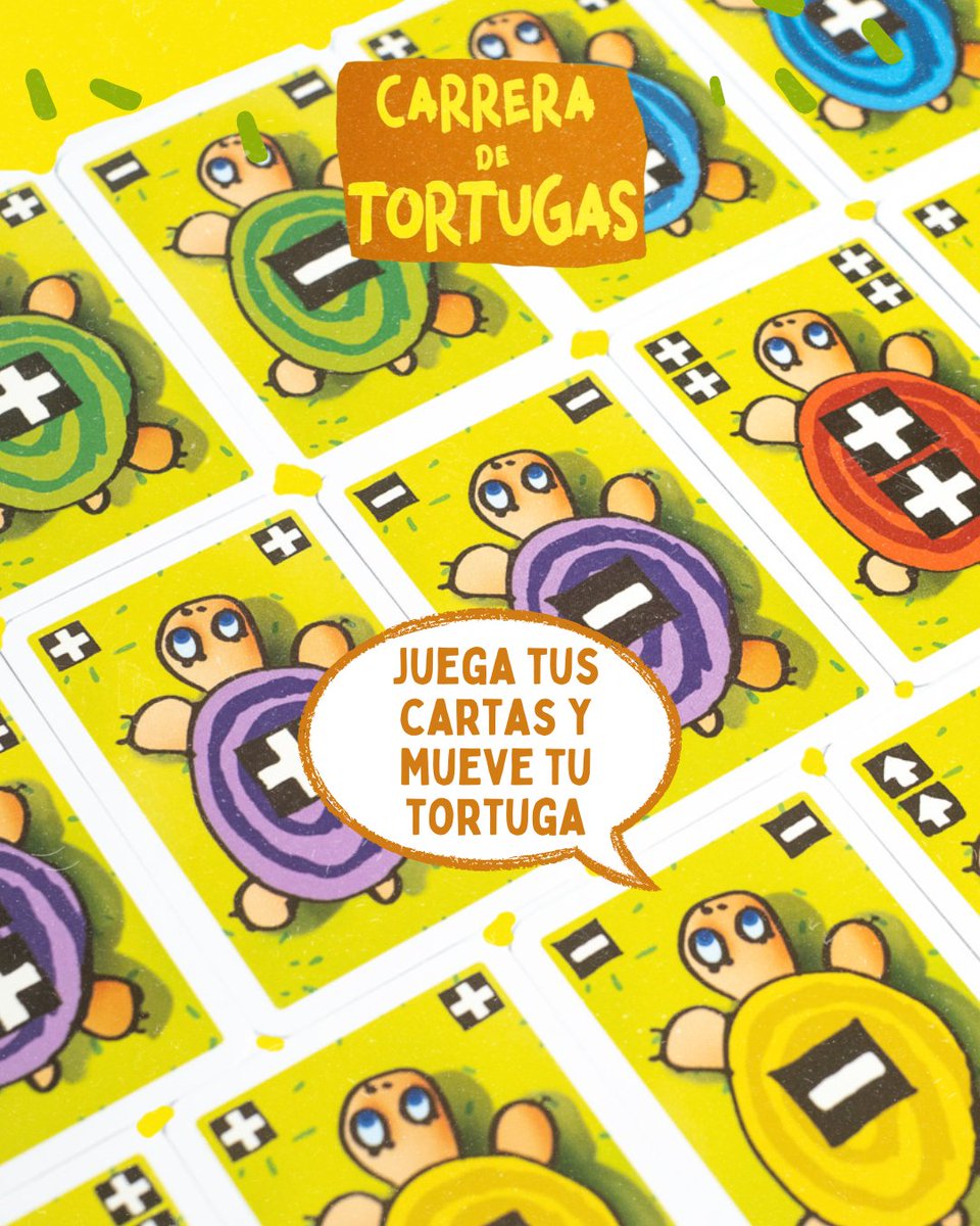 ¿Preparado para ser la tortuga más astuta, veloz y capaz de ganar una alocada carrera? Este es tu juego. Diviértete, disfruta y  que no te lo cuenten 👏

👥 2-5 ⌚️15-20 min 👣 +5 años 
#juegosdemesa #boardgames #bgg