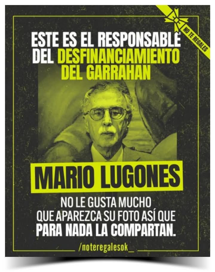 MarileNeumayer's tweet photo. Que triste tener que negar a tu familia por plata @Mariolugones_ar

Según dicen tenés un hermano (César, estudiante de Veterinaria) y una cuñada (María Marta, embarazada) detenidos desaparecidos desde mayo de 1976 y a tu mamá que era Madre de Plaza de Mayo... https://t.co/mq13X9QAdk