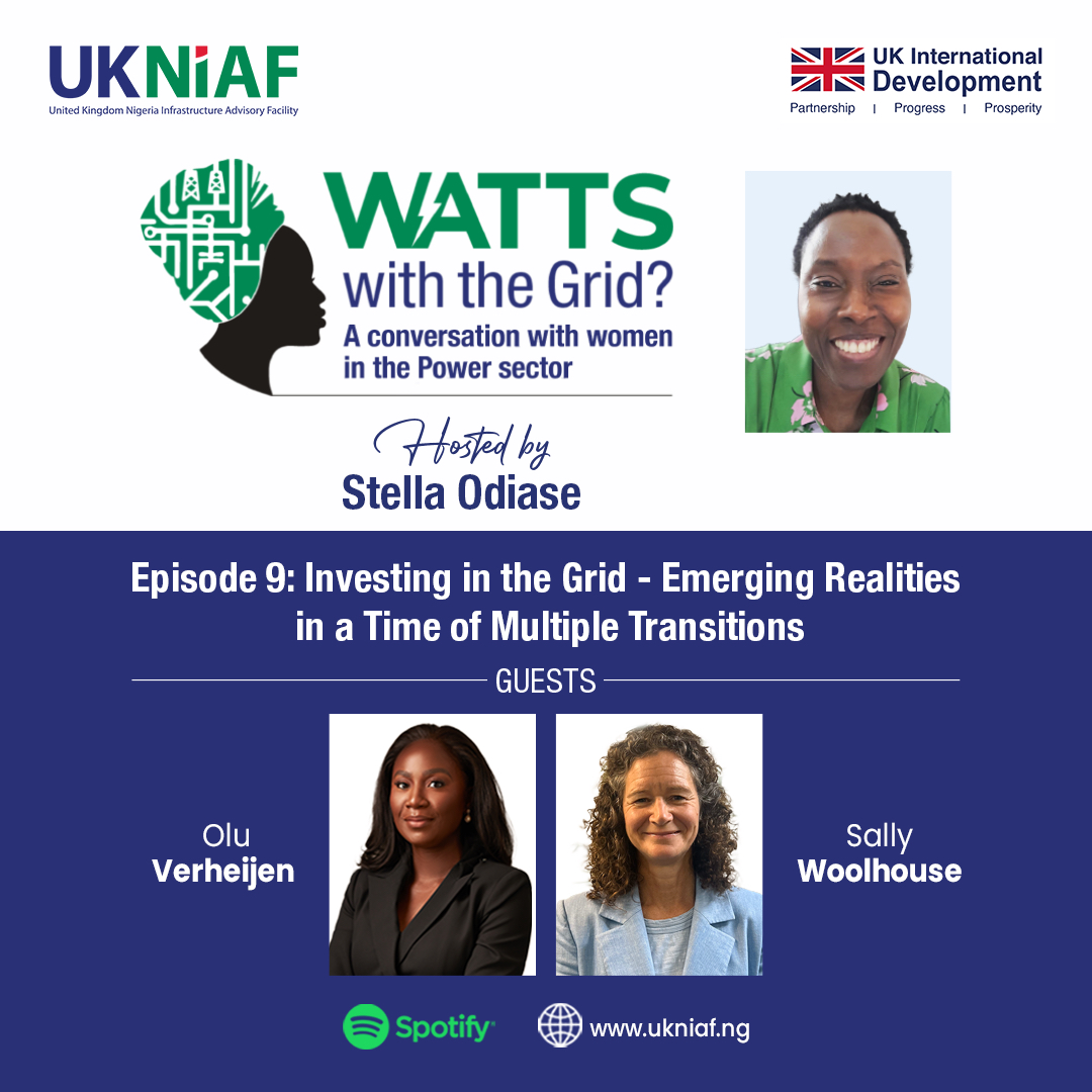 UKNIAF (@ukniaf) on Twitter photo ๐ง Releasing tomorrow: A Powerful Conversation on Nigeriaโs Energy Future!
WATTS with the Grid? podcast Episode 9!
Hosted by: Dr. Stella Odiase
Powered by: UKNIAFโs Women on the Grid Hub
<a href="/OluVerheijen/">Olu Verheijen</a> <a href="/FCDOGovUK/">Foreign, Commonwealth & Development Office</a> <a href="/UKinNigeria/">UK in Nigeria๐ฌ๐ง๐ณ๐ฌ</a> <a href="/eyooekpo/">Eyo O. Ekpo</a> ๐ง Releasing tomorrow: A Powerful Conversation on Nigeriaโs Energy Future!
WATTS with the Grid? podcast Episode 9!
Hosted by: Dr. Stella Odiase
Powered by: UKNIAFโs Women on the Grid Hub
<a href="/OluVerheijen/">Olu Verheijen</a> <a href="/FCDOGovUK/">Foreign, Commonwealth & Development Office</a> <a href="/UKinNigeria/">UK in Nigeria๐ฌ๐ง๐ณ๐ฌ</a> <a href="/eyooekpo/">Eyo O. Ekpo</a>
