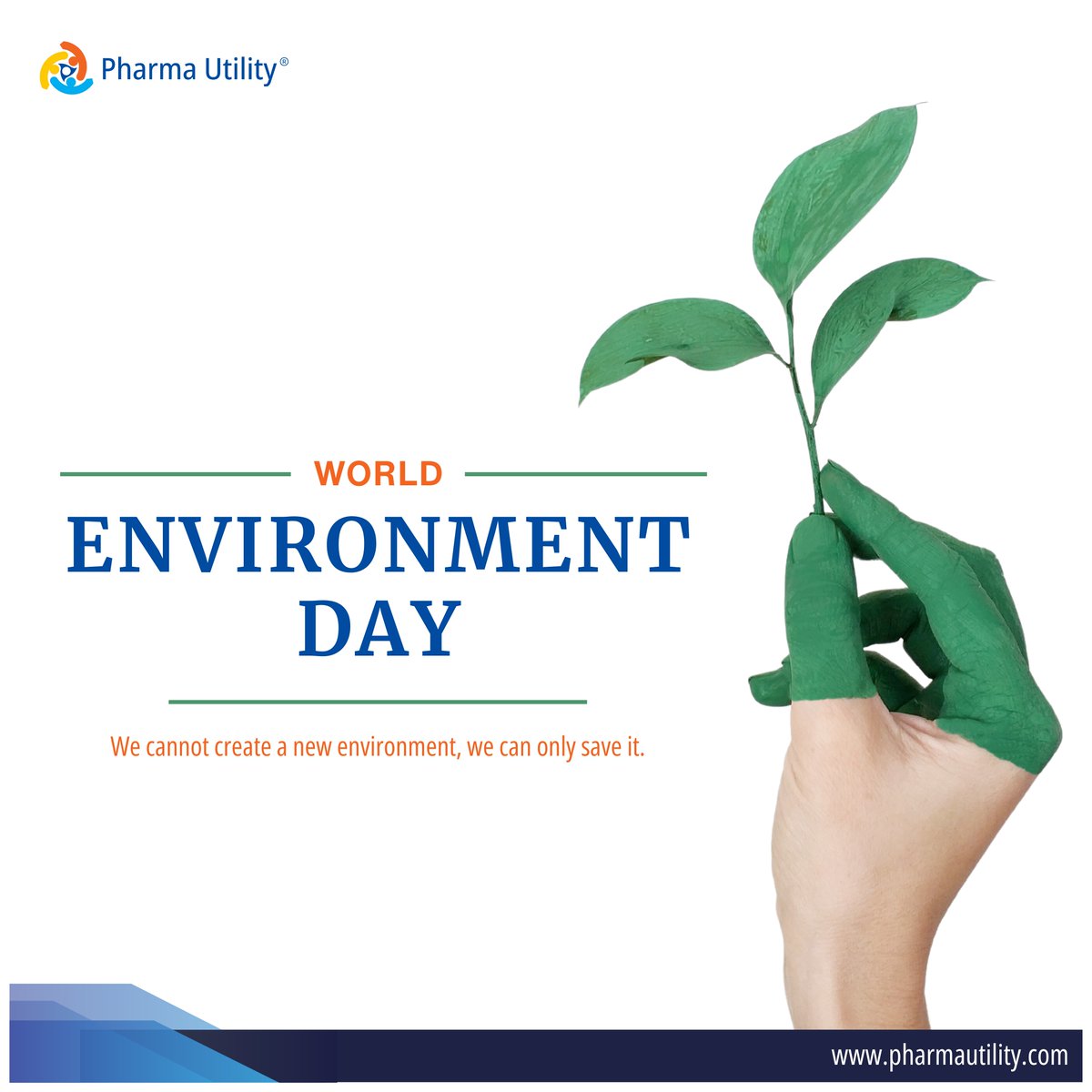 pharmautility's tweet photo. Every dose of innovation should come with a dose of responsibility.
This World Environment Day, Pharma Utility urges the healthcare and pharma sectors to go greener, cleaner, and smarter — for a sustainable tomorrow. 📷
#pharmautility #worldenvironmentday2025 #sustainablepharma https://t.co/YzlezTs3qF