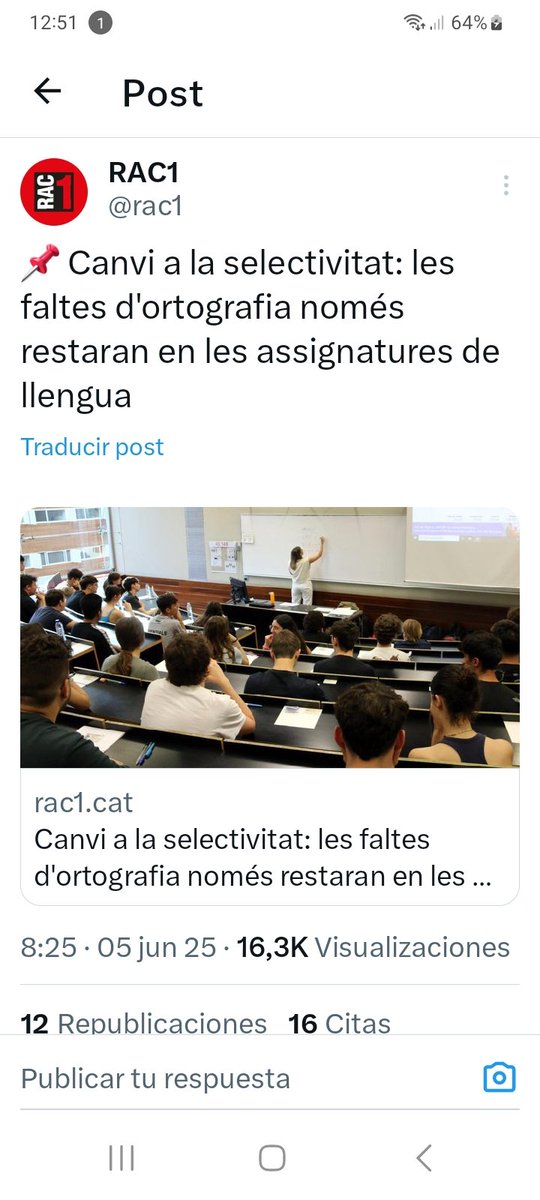 Laurent🙃 (@nocompetencial) on Twitter photo Ho podem relacionar amb la notícia del dia, oi? <a href="/eniubo/">Esther Niubó</a> <a href="/recercauniscat/">Recerca i Universitats</a> <a href="/educaciocat/">Educació</a> <a href="/govern/">Govern de Catalunya</a> <a href="/Plataf_educat/">Plataformaeducacio</a> <a href="/llenguacat/">Plataforma per la Llengua 📢</a> <a href="/iec/">IEC</a> <a href="/cperequart/">Col·lectiu PereQuart</a>
<a href="/UABBarcelona/">Universitat Autònoma de Barcelona</a>
Les pantalles han canviat el cervell. Ho podem relacionar amb la notícia del dia, oi? <a href="/eniubo/">Esther Niubó</a> <a href="/recercauniscat/">Recerca i Universitats</a> <a href="/educaciocat/">Educació</a> <a href="/govern/">Govern de Catalunya</a> <a href="/Plataf_educat/">Plataformaeducacio</a> <a href="/llenguacat/">Plataforma per la Llengua 📢</a> <a href="/iec/">IEC</a> <a href="/cperequart/">Col·lectiu PereQuart</a>
<a href="/UABBarcelona/">Universitat Autònoma de Barcelona</a>
Les pantalles han canviat el cervell.