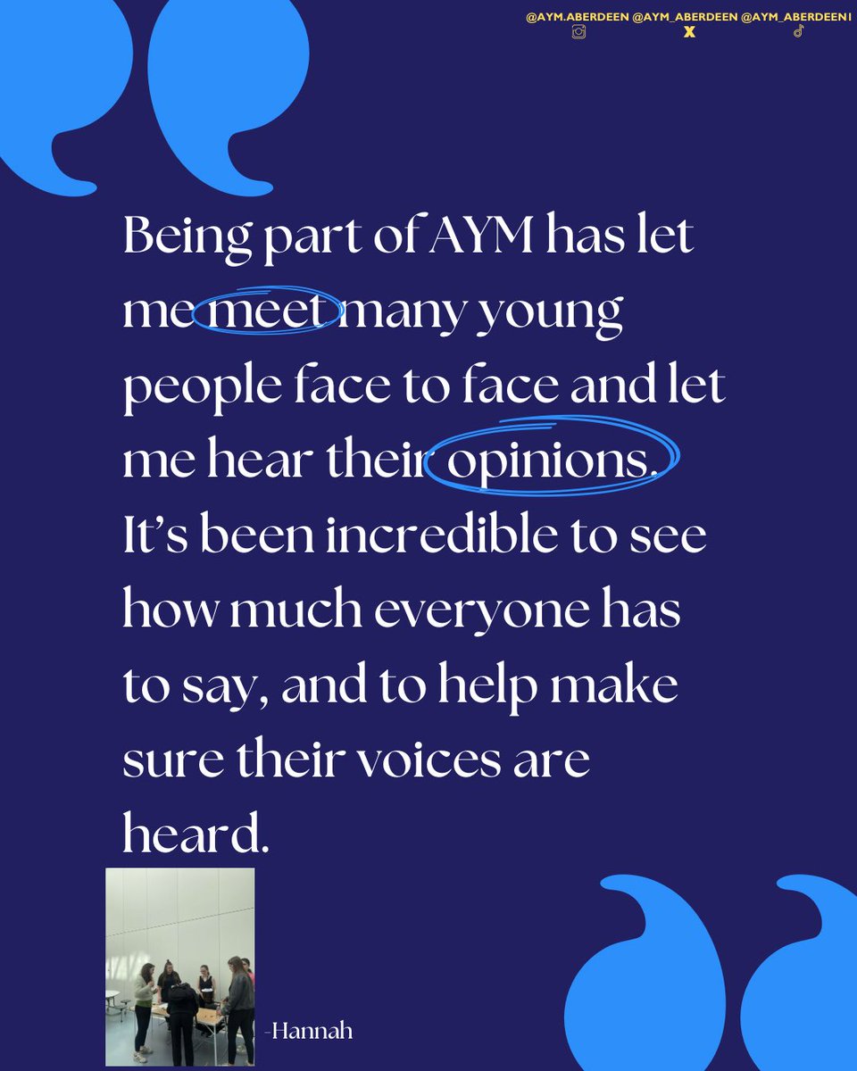 It’s day four of #VolunteersWeek and today we are looking at how volunteering for AYM lets us engage with a diverse group of young people in important dialogue. 

Have a look at why Hannah loves volunteering with AYM!