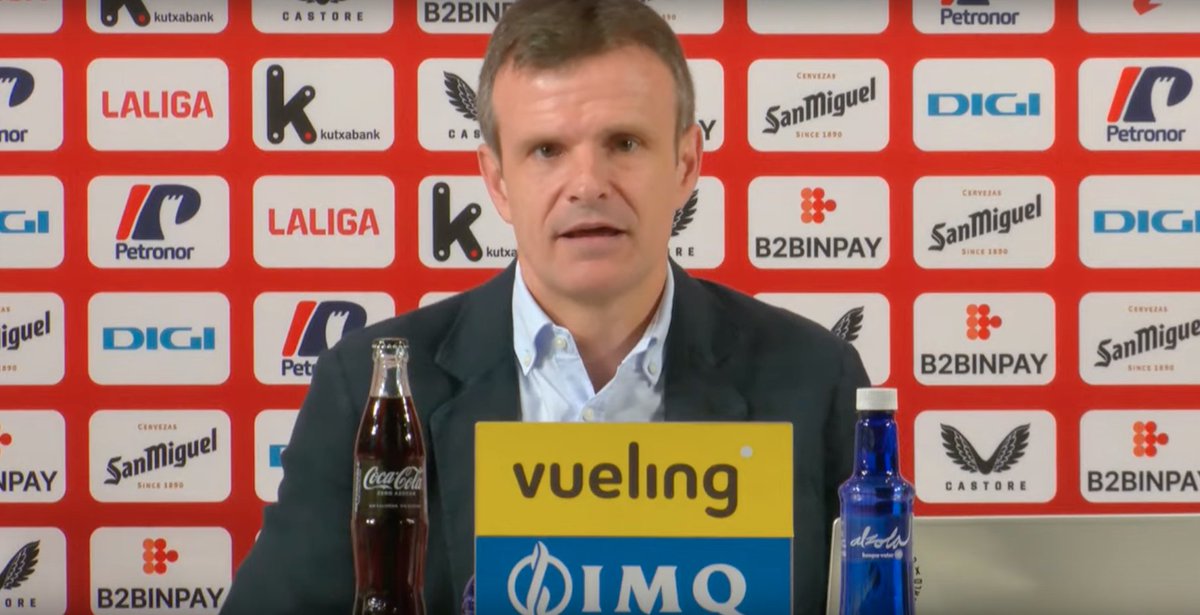 🎙️ Jon Uriarte: "Desde el Athletic hay un máximo respeto hacia el FC Barcelona como institución y a su afición. ¿Las palabras de Masip? Lo que se vio aquí es más bien cierto cansancio hacia ciertas cosas que recibimos información que parecen cosas raras y luego no sucede nada".