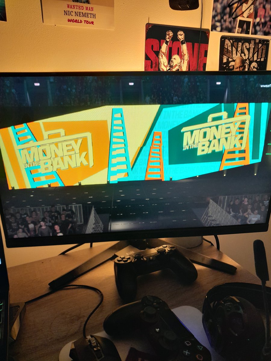 wwelegend28's tweet photo. MONEY IN THE BANK PPV! FOR LEGENDARY VIEWERS MODE! LIVE NOW !!! https://t.co/30yl4OjW7d #WWE2K25 #marblesonstream #interactivestreamer #twitchaffilate #twitchstreamer #wwecommunitycreations https://t.co/Oine4jBDPs