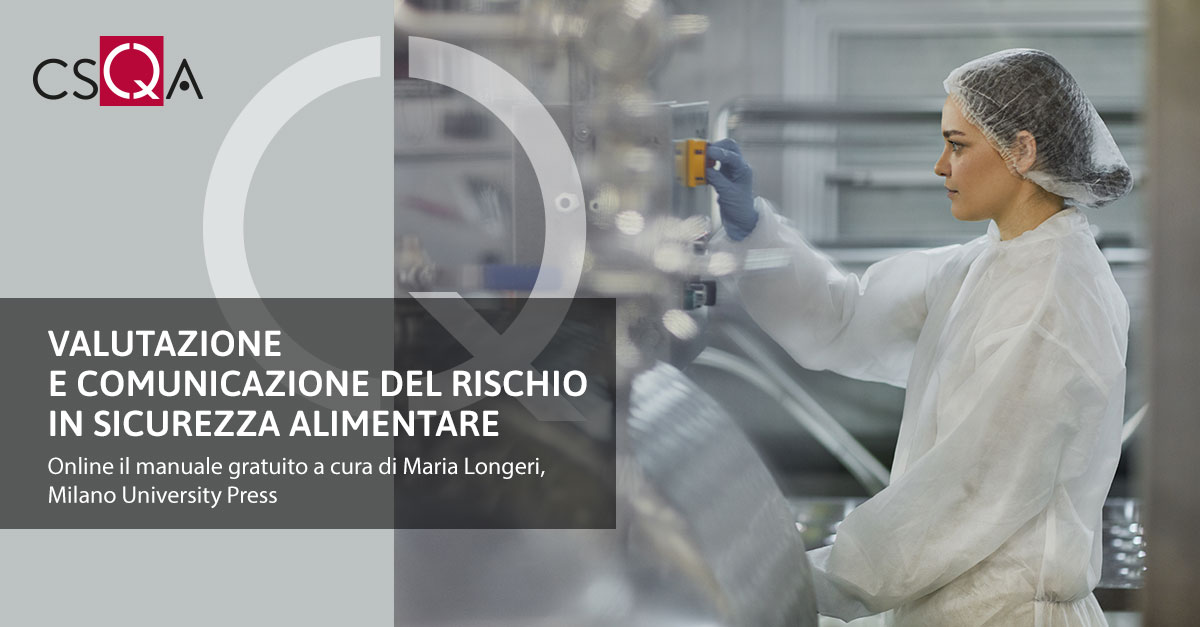 Online il manuale gratuito di Maria Longeri: “Valutazione e comunicazione del rischio in #SicurezzaAlimentare“

▶️tinyurl.com/4z2vshd6◀️

Illustra cosa sono la #valutazionerischio #comunicazionerischio e come diventare valutatori/comunicatori

#scienzadellalimentazione