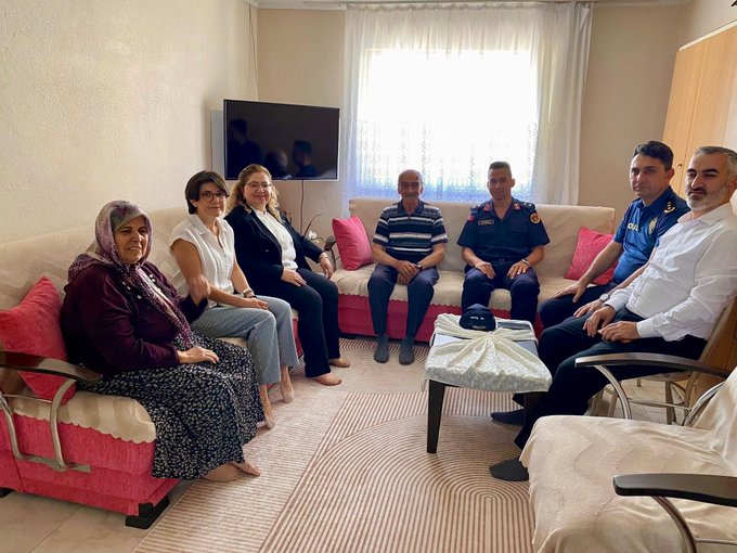 Ziyarette çekilen bir diğer fotoğraf