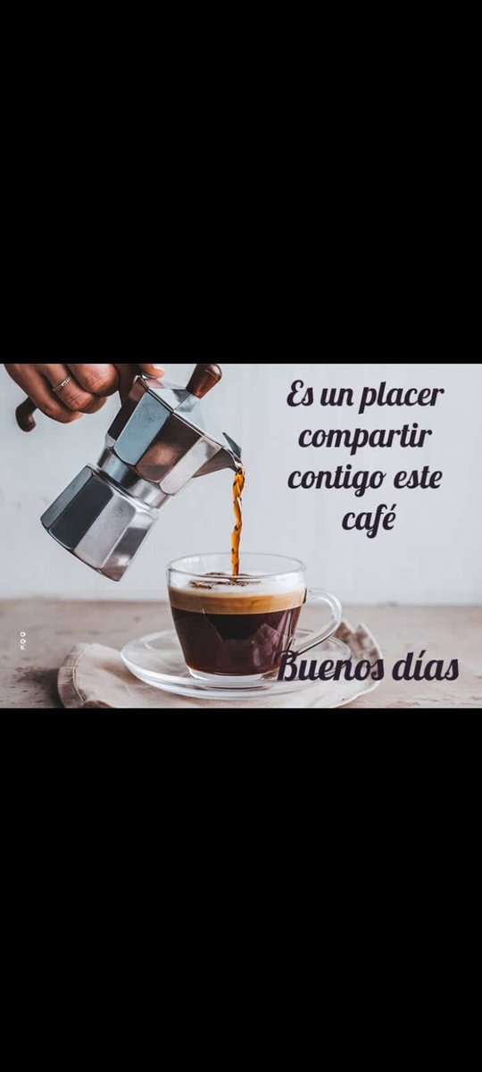*MUY BUENDÍA PARA TODOS*
En Caracas amaneció con frío, preparo café bien caliente para todos para arrancar este nuevo día con mucho optimismo y alegría en compañía de NUESTRO SEÑOR TODOPODEROSO