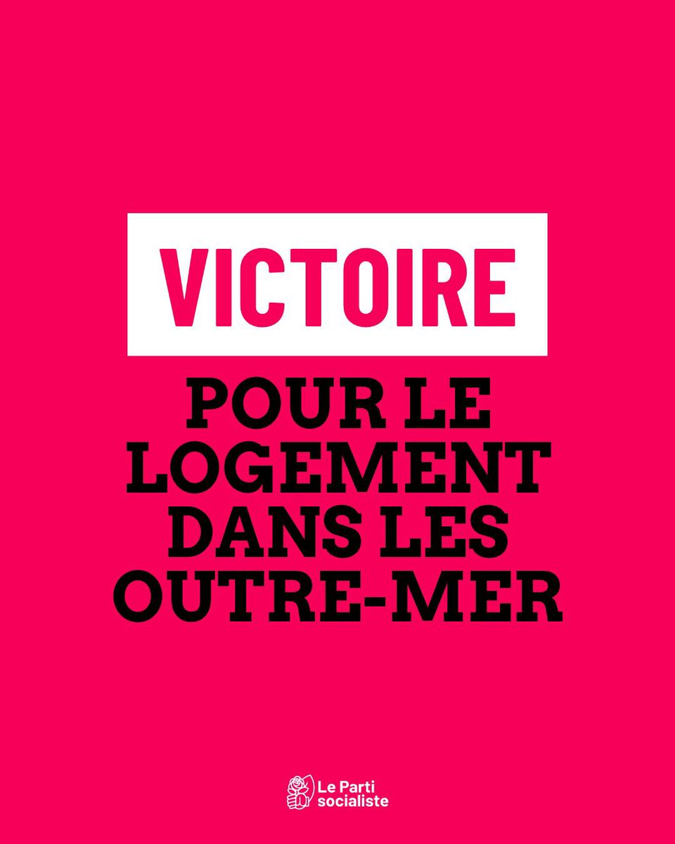 Avec <a href="/AudreyBelim974/">Audrey Bélim</a> , à l’initiative de la loi sur l’encadrement des loyers et l’amélioration de l’habitat Outre-mer 🏠

La loi est définitivement adoptée suite à son vote par l’Assemblée nationale !