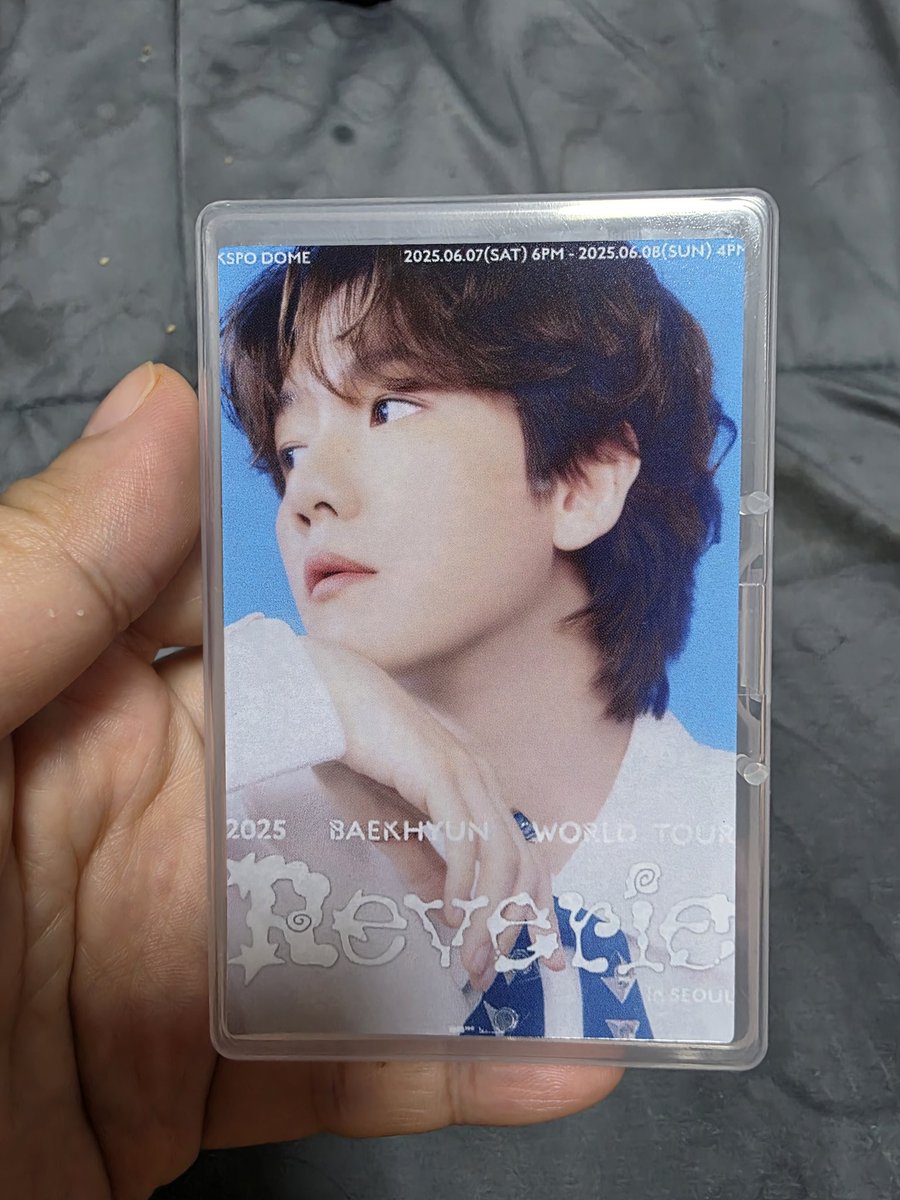 💜큥콘 백현 콘서트 Reverie 나눔💜

🩷날짜 : 양일 
🩷물품  : 포카 케이스
🩷인증 : 본 글 #RT + 팬클럽 인증
🩷수량 : 약 30개

장소 시간은 당일에 올려용
맞나눔 받아요🐶