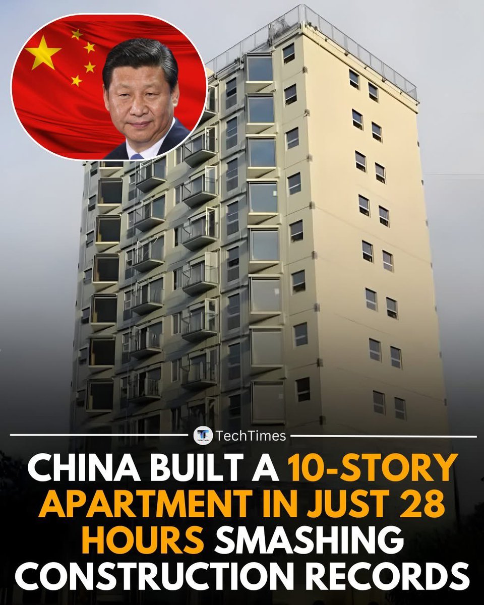 Хятадууд 10 давхар барилгыг 28 цагийн дотор барьж рекорд тогтоож байжээ