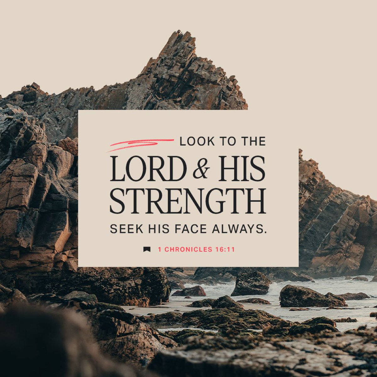 YouVersion's tweet photo. 1 Chronicles 16:11 https://t.co/wIT5IUULQa