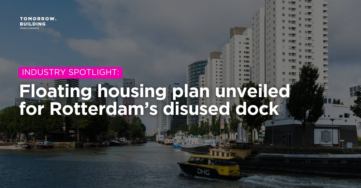 In Rotterdam, MAST and <a href="/BIKbouw/">BIK bouw</a> propose a floating neighborhood with 100+ homes, public spaces, connected transit networks, &amp; reedbeds that boost biodiversity.

A city-backed model for sustainable, water-based living. 🛟⛵🌾

<a href="/ArchDaily/">ArchDaily</a> shares the details: loom.ly/bRNnakQ