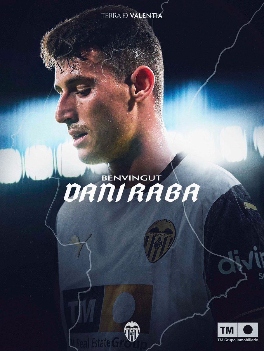 Dani Raba, benvingut a la Terra de Valentia 🦇

#BenvingutDaniRaba
#ADNVCF