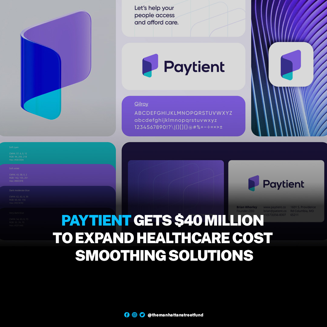 Paytient Capital, a Columbia, MO-based healthcare payments company, received $40M from Trinity Capital.  

#Paytient #HealthcarePayments #HealthTech #MedicareExpansion #ACA #AlternativeHealthPlans #EmployerBenefits #StartupFunding #SeriesAFunding