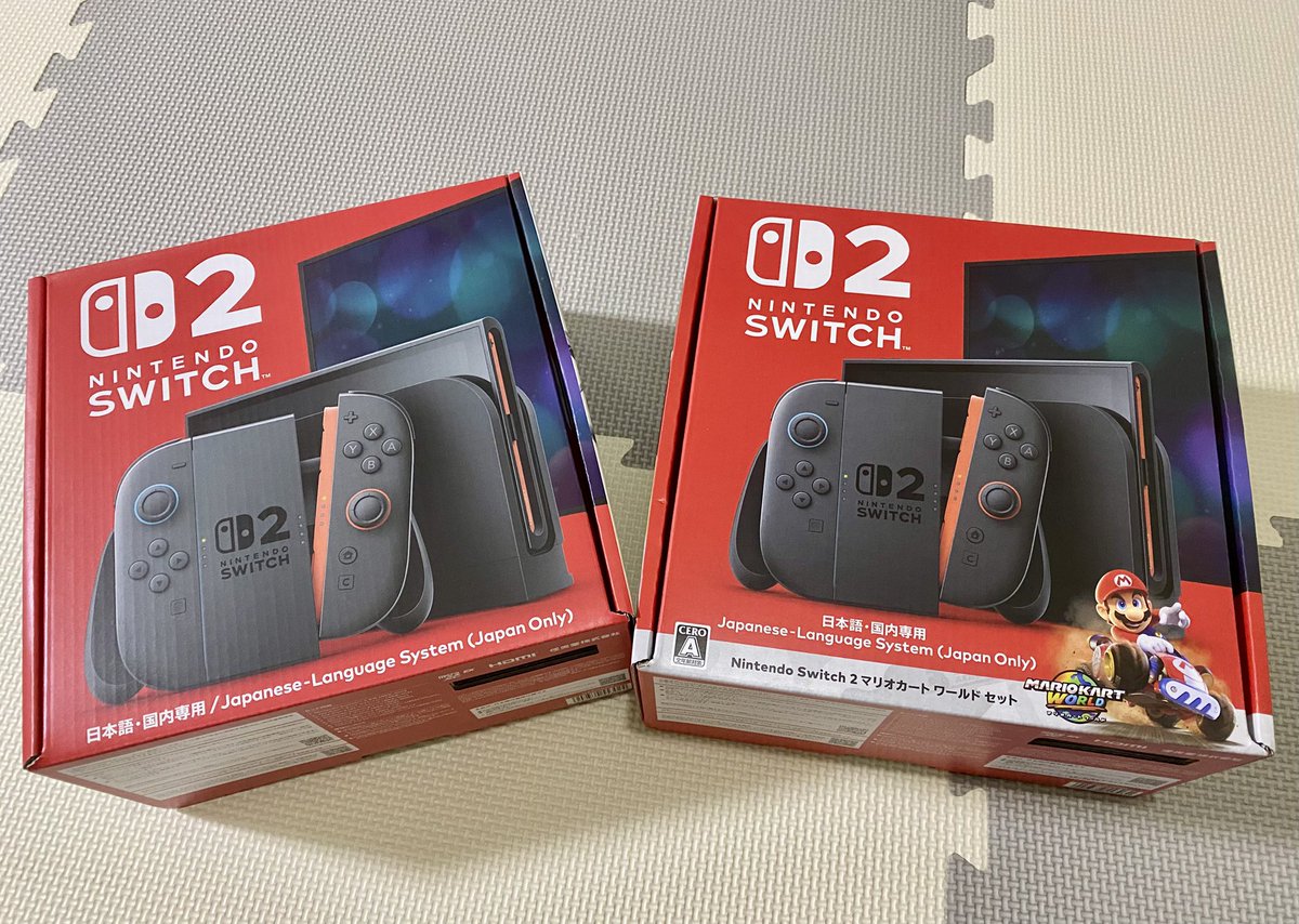 _HaoH's tweet photo. Switch2、まだ持っていないﾔﾂおるん？ｗ https://t.co/lR2rUoGHNi