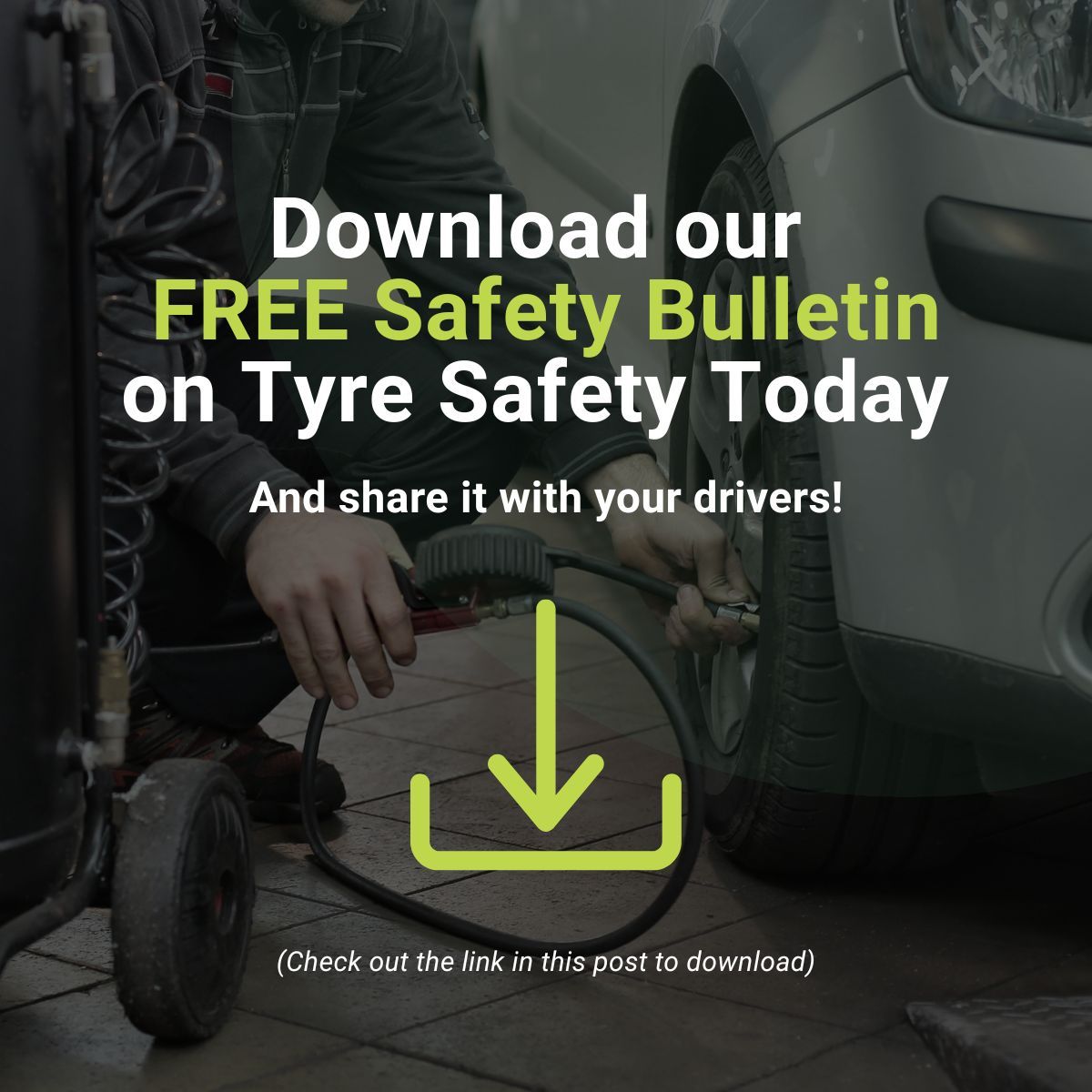 🚨 Over 50% of drivers haven’t checked their tyres in the last month.

A simple check can prevent serious incidents. Keep yourself, passengers &amp; others safe ✅

Download our FREE Tyre Safety Bulletin: 🔗 applied-driving.com/resources/

#DriverSafety #FleetSafety #RoadSafety #TyreSafety