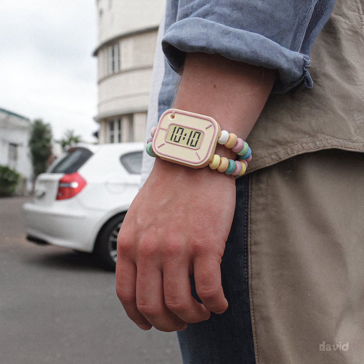Candy digital watch