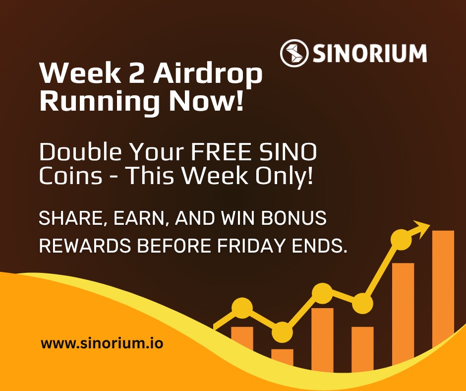 sinoriumcrypto's tweet photo. Don’t miss this golden opportunity to grow your crypto wallet!
👉 Join Now: https://t.co/IVkYYze99D 🤖 Airdrop Bot: https://t.co/YvoLZphwMF
#Sinorium #SINO #CryptoAirdrop #FreeCrypto #Web3Rewards #CryptoCommunity #AirdropAlert #BlockchainPromo #CryptoNews https://t.co/haf891bEH9