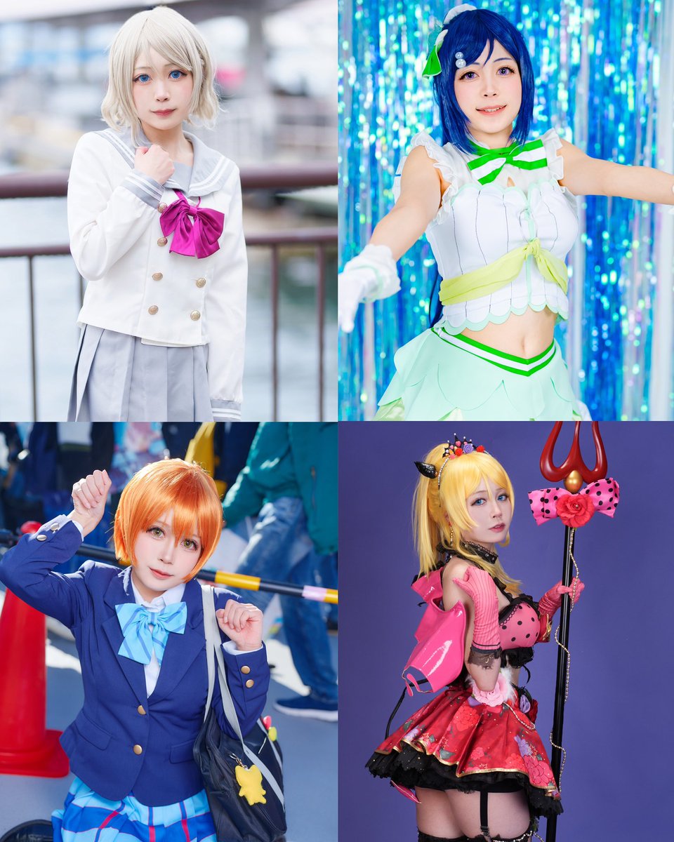 #私だってラブライブレイヤー

3年生から1年生まで