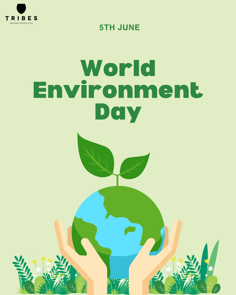🌍 Happy World Environment Day from Tribes Inspiring Workplaces! 🌱

At Tribes, we believe that a better future starts with the choices we make today.

#TribesInspiringWorkplaces #WorldEnvironmentDay