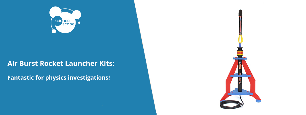 ScienceScopeIoT's tweet image. Just in time for Summer, we are promoting a fantastic product for outdoor physics investigations, the Air Burst Rocket Launcher kit! - mailchi.mp/sciencescope/a…