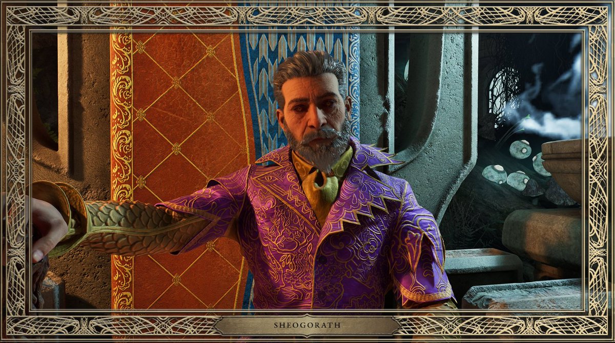 Estoy intentando decidir qué cenar. ¡Ay, cómo me encanta comer! Es una de mis cosas favoritas. Habla con Haskill si necesitas más información. Tiene más cerebro que un pastel de cerebro. ¡Oh... pastel de cerebro! ¡Perfecto! ¿Te gustaría donar? 🧀 

- Sheogorath, Príncipe Daédrico