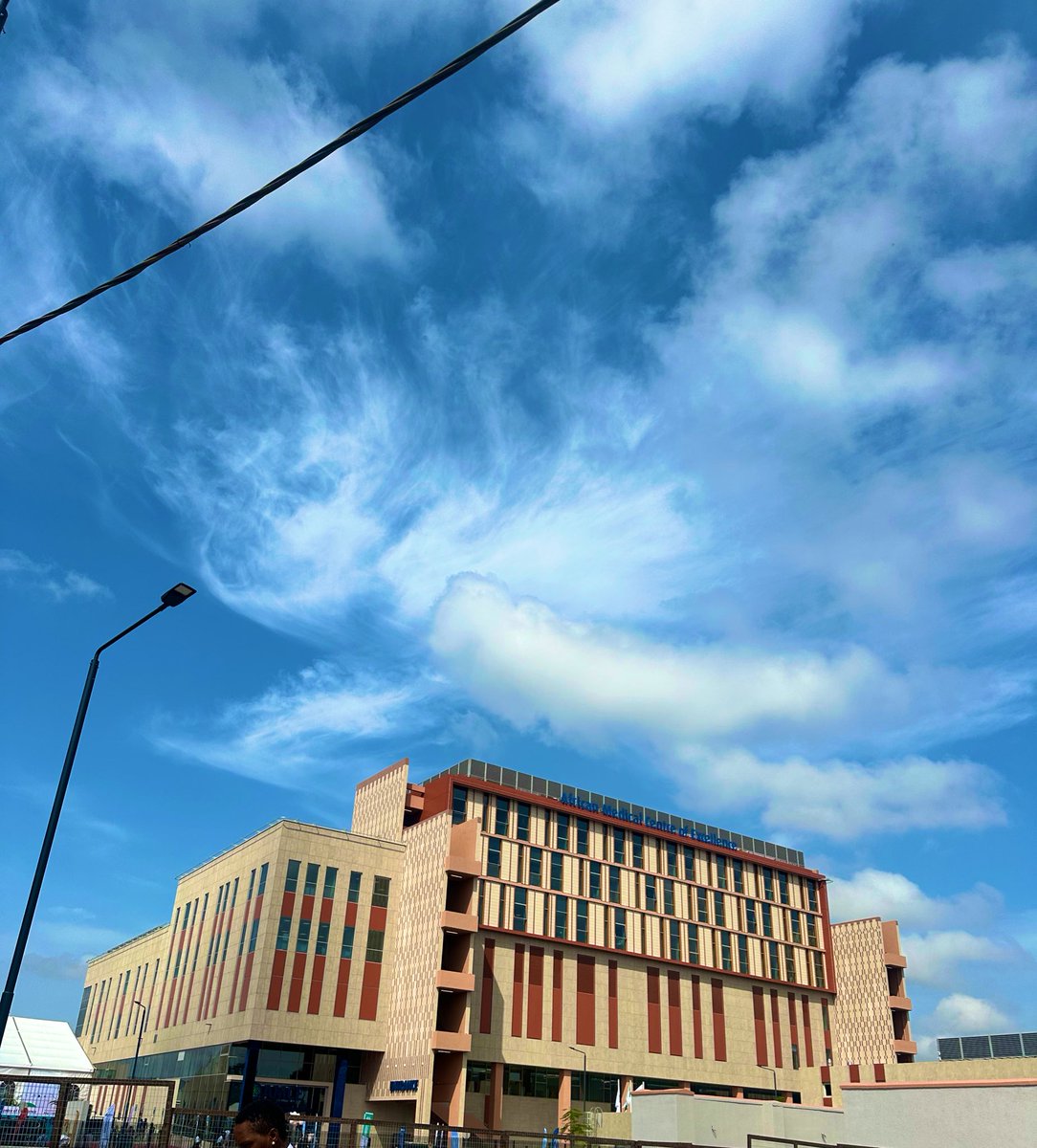 I am at the African Medical Center of Excellence and all I can say is WOW. 
Health is taking a MAJOR turn in Nigeria.