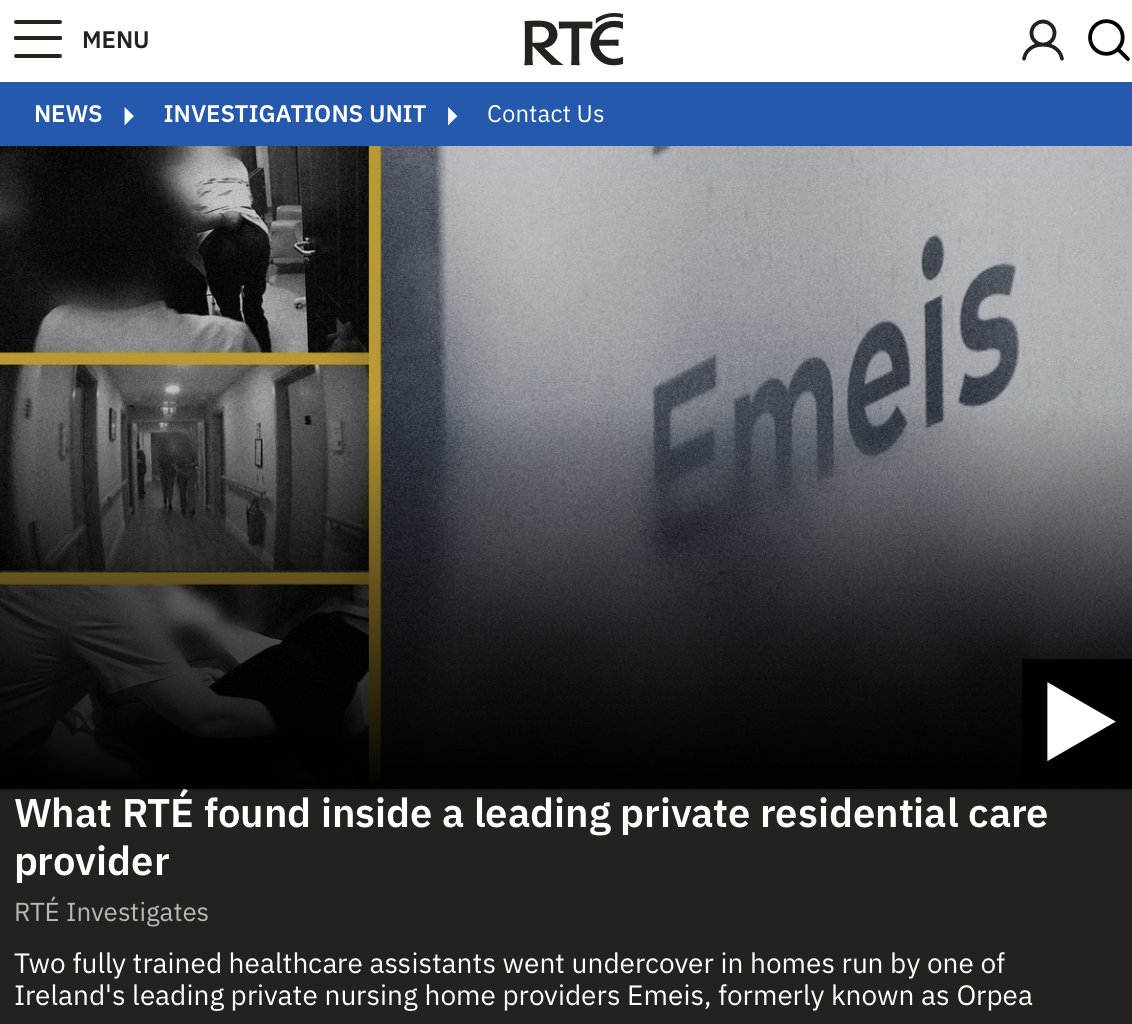 safeguardingire's tweet image. Safeguarding Ireland response to RTE Investigates report on private nursing homes 4.6.25 – Call for implementation of Law Reform Commission framework on Adult Safeguarding
safeguardingireland.org/safeguarding-i…