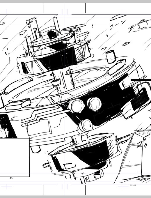 皆大好き宇宙ステーション考えてる…(作画ヤバヤバのヤバ 