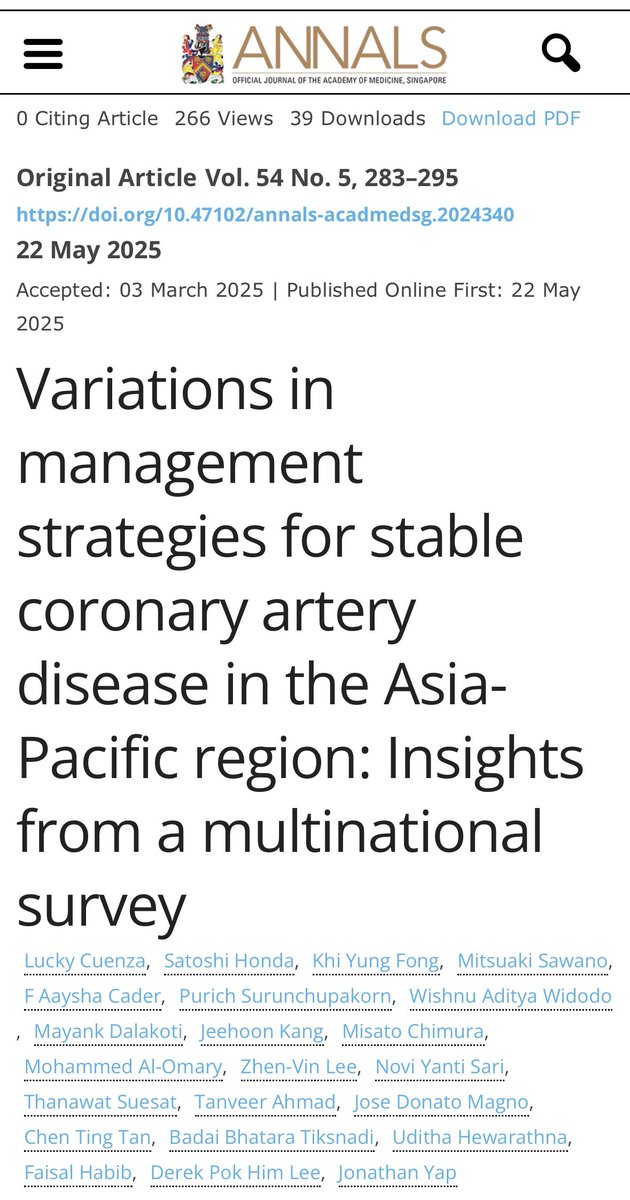 luckscuenzamd's tweet photo. #stableCAD survey among @APSCYoung cardios @AnnalsSG showed most have good knowledge of trials (COURAGE,ISCHEMIA) & guidelines.
74.6% felt guidelines & trials impact their practice.Most (53.4-90.6%) prefer an upfront revasc strategy vs OMT despite trial results & guideline recos https://t.co/5fnEkeWczO