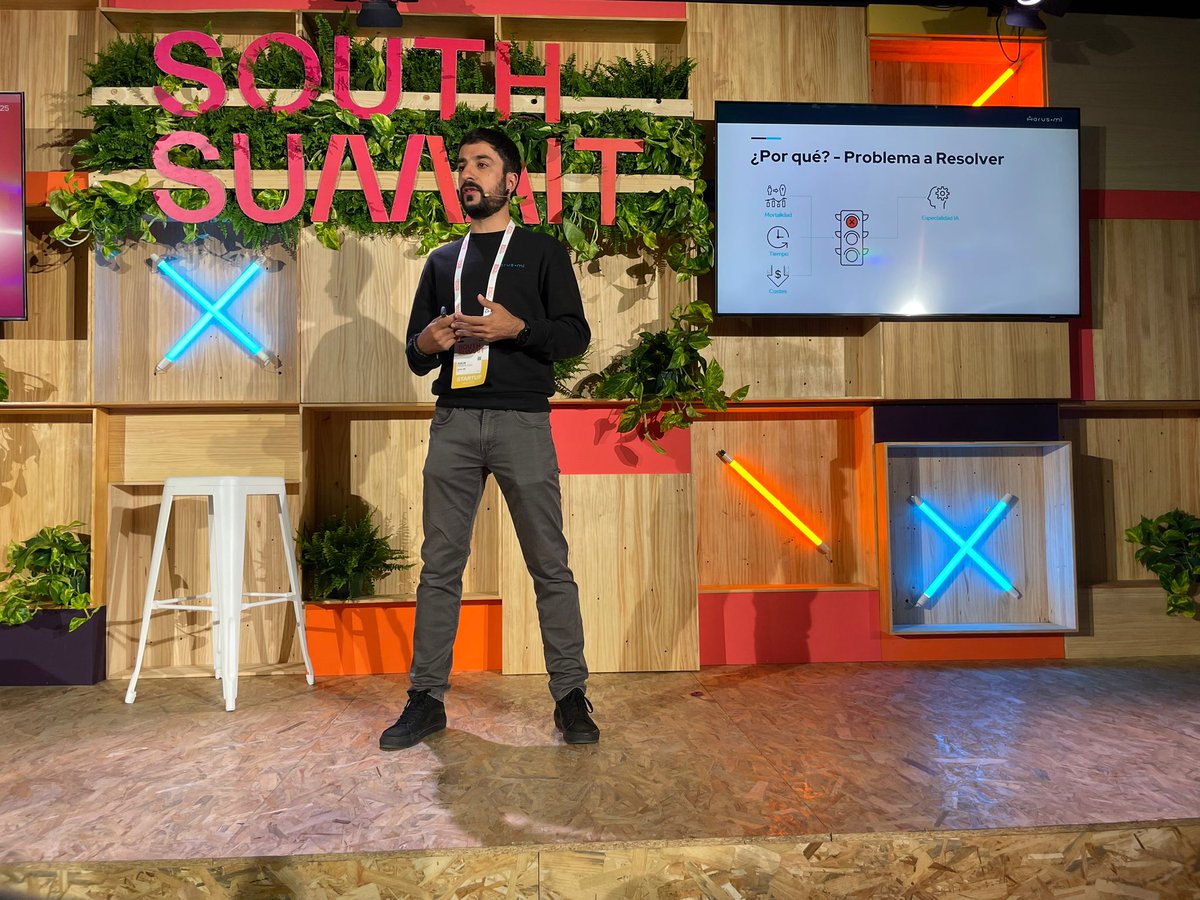 horus_ml's tweet photo. Esta mañana hemos pitchado en el @south_summit 2025 junto a otras startups increíbles de Madrid 🧠🚀
Seguimos por aquí → pásate por nuestro stand en el espacio de @madridinnova y hablemos de IA y salud 🩺💬
#HorusML #southsummit25 https://t.co/OwPBSpLB5R