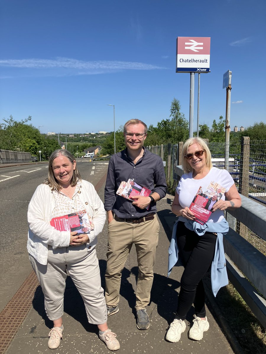 Carol Mochan MSP (@cmochan) on Twitter photo We’ve been out for months campaigning to secure a new voice for Hamilton, Larkhall and Stonehouse.
Today you can vote for <a href="/ScottishLabour/">Scottish Labour</a> and <a href="/DavyRussell4HLS/">Davy Russell for Hamilton, Larkhall and Stonehouse</a> and change the narrative in Scotland. We’ve been out for months campaigning to secure a new voice for Hamilton, Larkhall and Stonehouse.
Today you can vote for <a href="/ScottishLabour/">Scottish Labour</a> and <a href="/DavyRussell4HLS/">Davy Russell for Hamilton, Larkhall and Stonehouse</a> and change the narrative in Scotland.