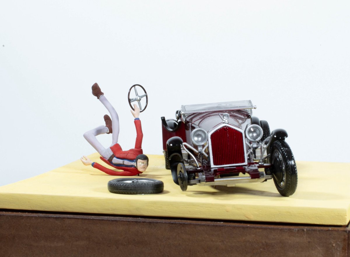 完成しましたっす！！
ルパンのCMアイキャッチっす！！
これも宮崎メカ模型クラブにもっていくっす！
リプ欄にも色々はっておくっす！