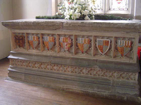 #Onthisday 5th June 1341 was born Edmund of Langley, Duke of York, 4th surviving son of Edward III and Philippa of Hainault.
Born at King's Langley he died there in 1402, interred at the Priory but then relocated to All Saints' Church in 1575 after the Priory had been dissolved.