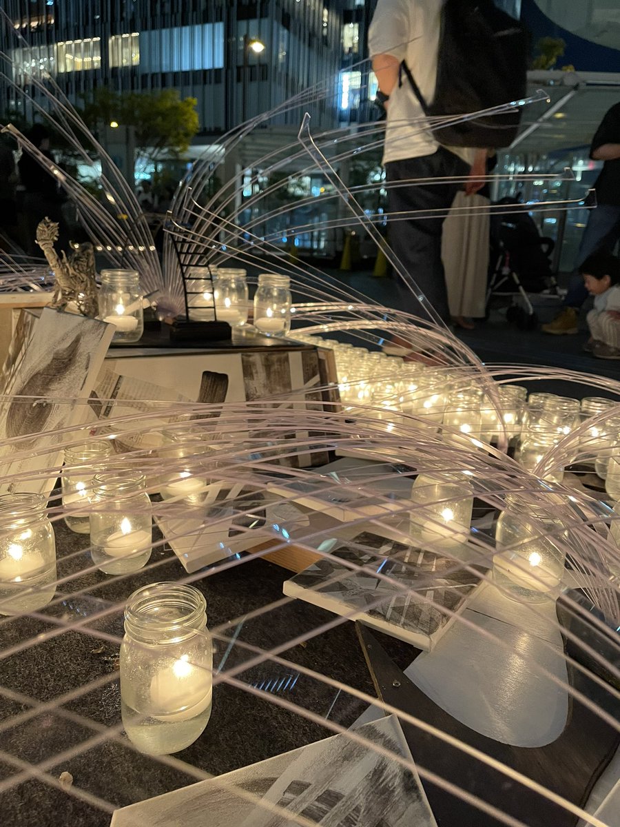 goriwonder's tweet photo. NISHIUMEDA CANDLE  DAYS

今回もたくさん来ていただき
ありがとうございました！
20年やってる展示としてのイベントは他にないので
とても良いチャレンジの場として発表させていただいてます。
次の36回目の展示は何しようかな。
@candle_osaka 
素材提供
平井製作所
@factorism2020 https://t.co/R4pBMeVNyu