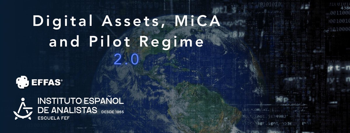 💡 El ecosistema financiero está evolucionando rápidamente y los activos digitales ya forman parte del presente.

🎓 “Digital Assets, MiCA and Pilot Regime” es un programa de formación diseñado para profesionales financieros 100% online.
 
✍🏼Más detalles: escuelafef.es/product/digita…