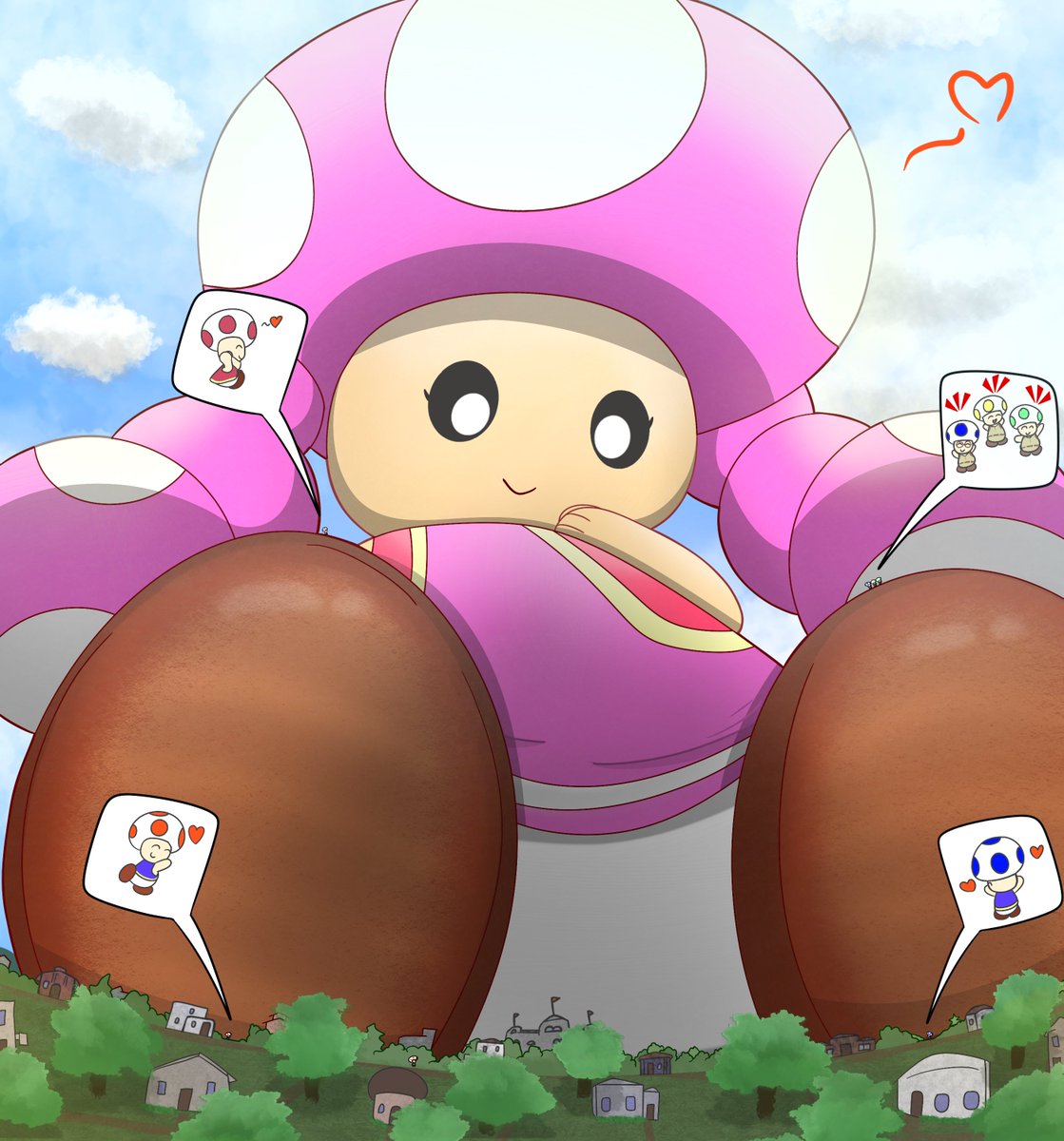 ⊹♡ fee ₊˚⋆𐙚 (@feestochu) on Twitter photo they charm her not out of fear of being smushed like tiny bugs but out of fondness for their giant protector and empress :>
birthday art for my dear friend <a href="/cookiemixtle/">Cookiemixtle</a> HAPPY BIRTHDAY!!! 🎂 they charm her not out of fear of being smushed like tiny bugs but out of fondness for their giant protector and empress :>
birthday art for my dear friend <a href="/cookiemixtle/">Cookiemixtle</a> HAPPY BIRTHDAY!!! 🎂