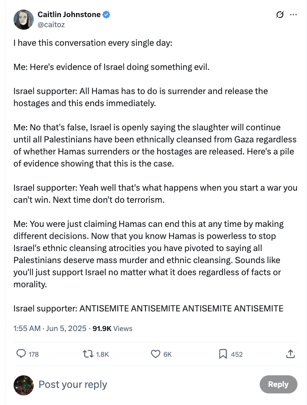 Palestinian supporters have shower arguments with themselves...and lose?